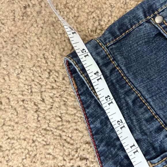 TOMMY HILFIGER Classic Blue Women's Jeans size 8 y2k 90s flare denim - Picture 10 of 13